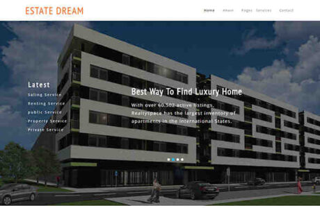 全开源豪华住宅销售公司网站模板设计 构建豪华住宅销售公司网站模板设计